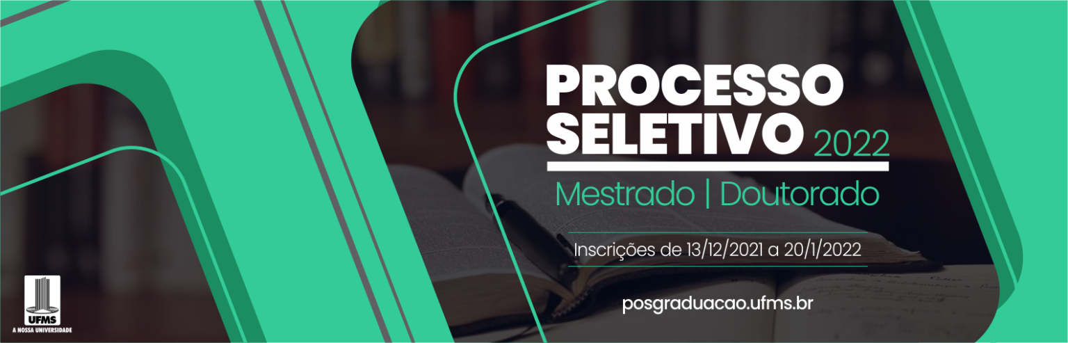 Inscrições abertas para 57 cursos de mestrado e doutorado UFMS